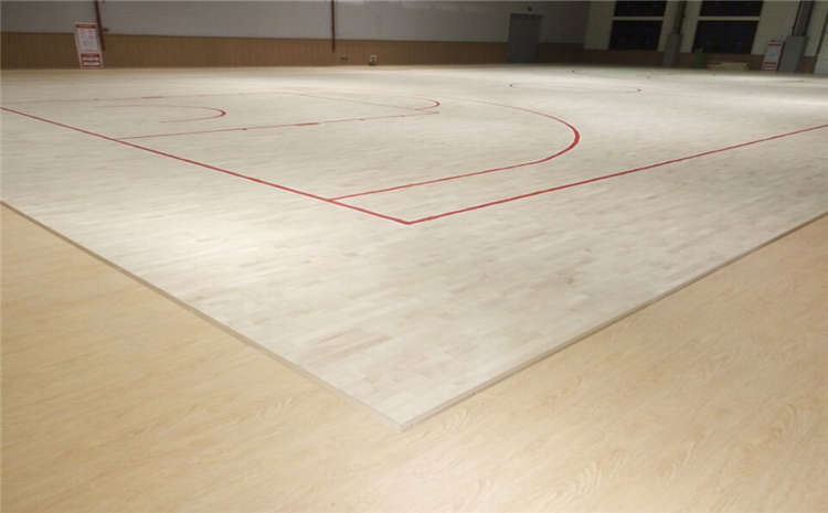 五角楓木地板籃球館規格